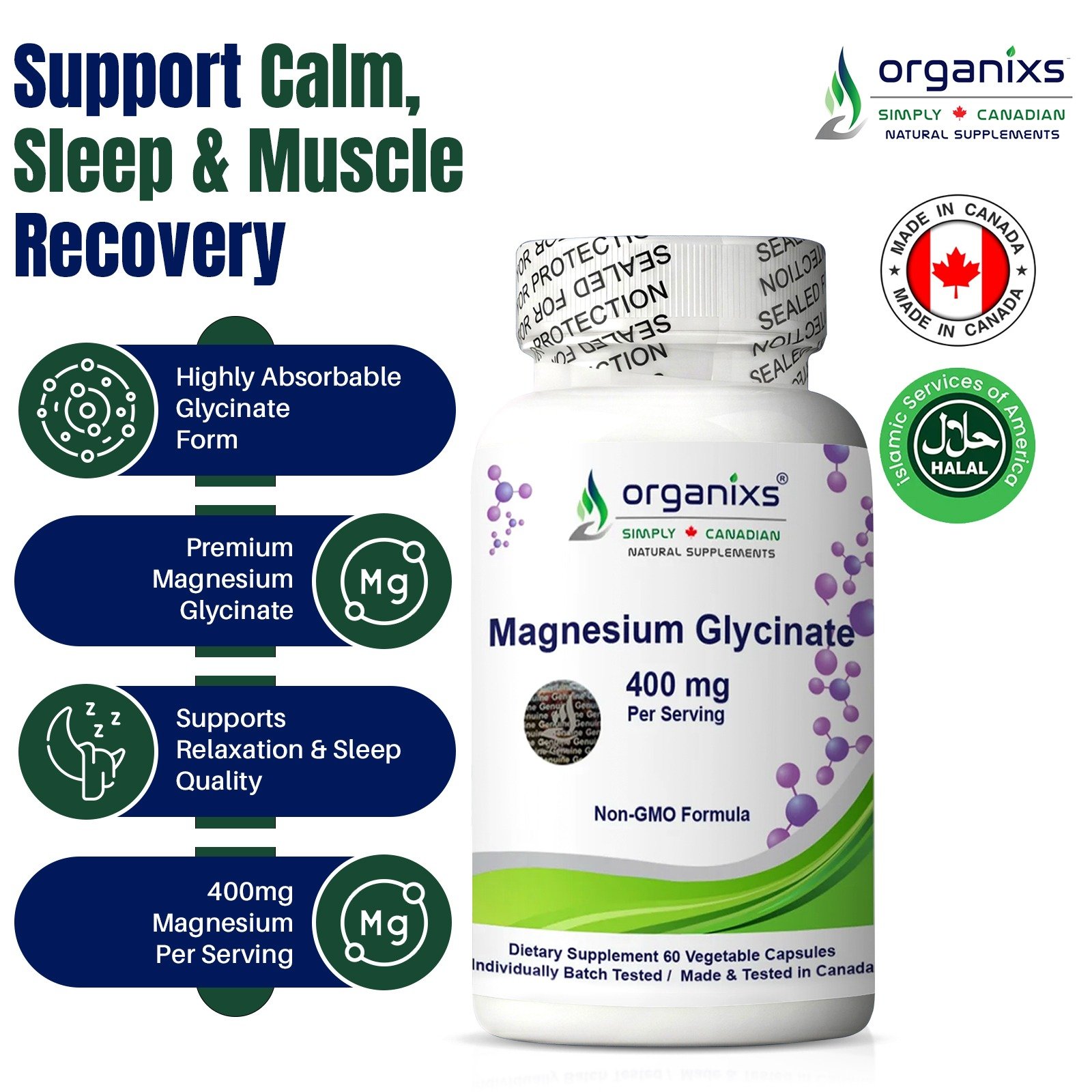 Magnesium Glycinate 400mg